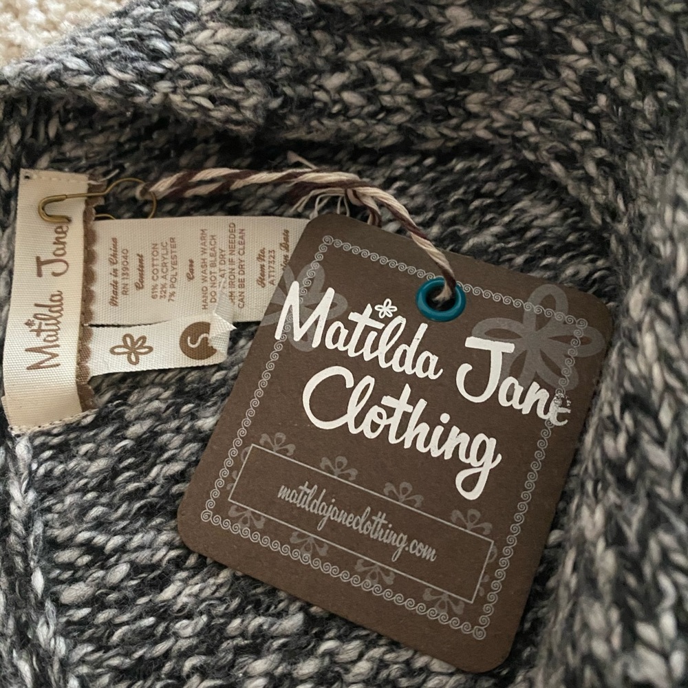 Women’s Matilda Jane Oversized Boxy Sweater Sz S